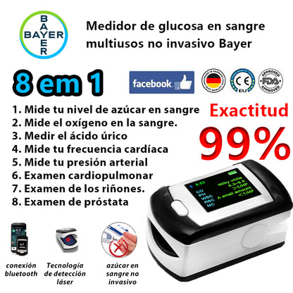 Medidor de Glucosa – Sin pinchazos, sin dolor.