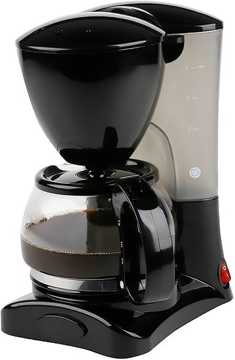 Cafetera Goteo 6 Tazas 650 W Filtro Extraíble Jarra De Cristal Capacidad 600mL
