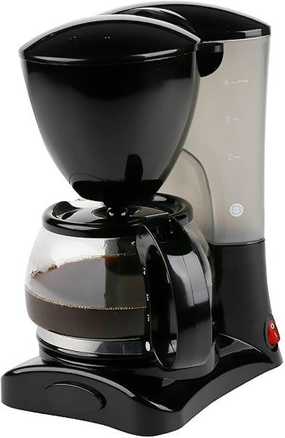Cafetera Goteo 12 Tazas 900 W Filtro Extraíble Jarra De Cristal Capacidad 1,2L