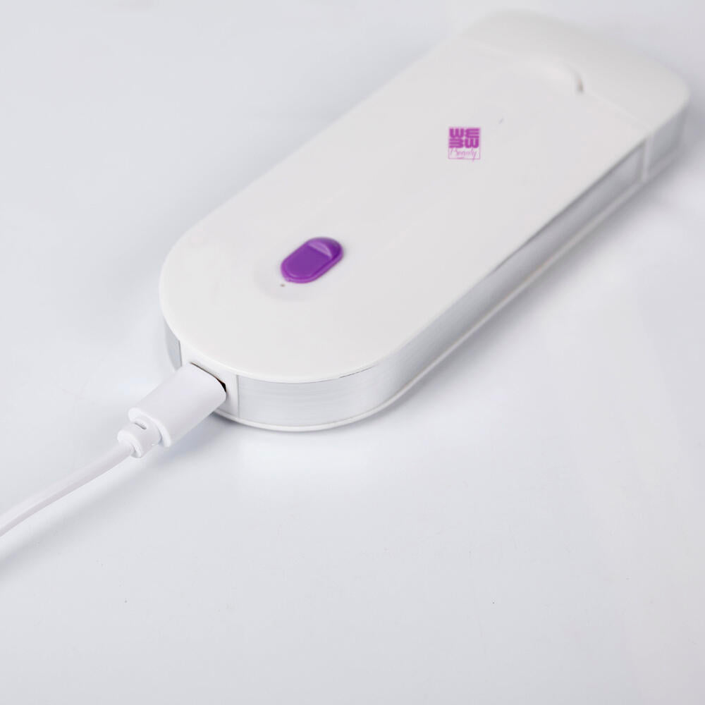DEPILADORA LASER TOUCH RECARGABLE USB LUZ CON SENSOR SEGURIDAD