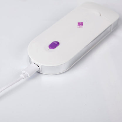 DEPILADORA LASER TOUCH RECARGABLE USB LUZ CON SENSOR SEGURIDAD